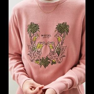 Barney Cools Embroidered Motel Sweater Pullover